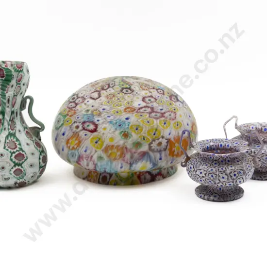 Vintage Murano Milliefiori Vase