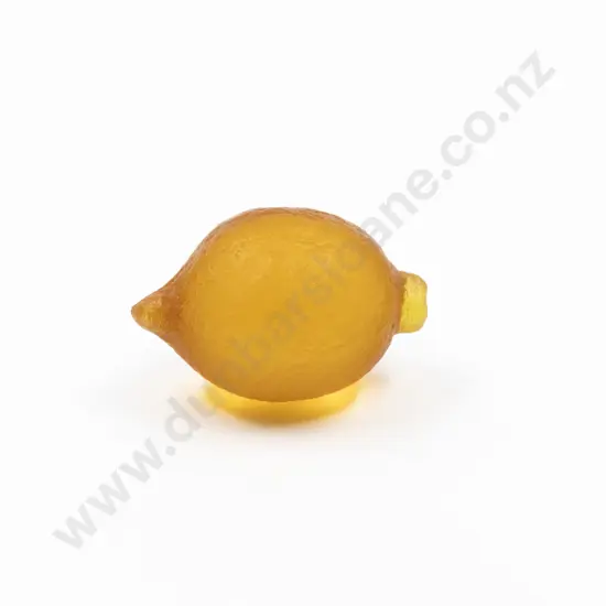 NZ Glass Artist Wendy Fairclough Lemon Fruit