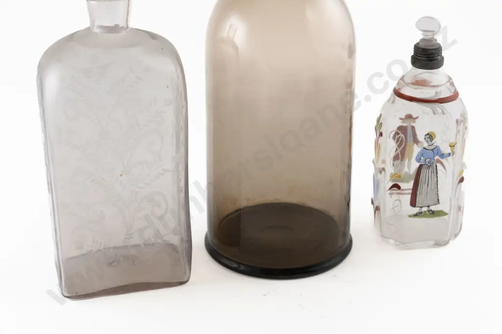 Three Antique Decanters Image 1++