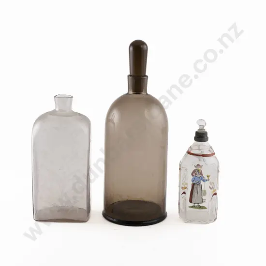 Three Antique Decanters