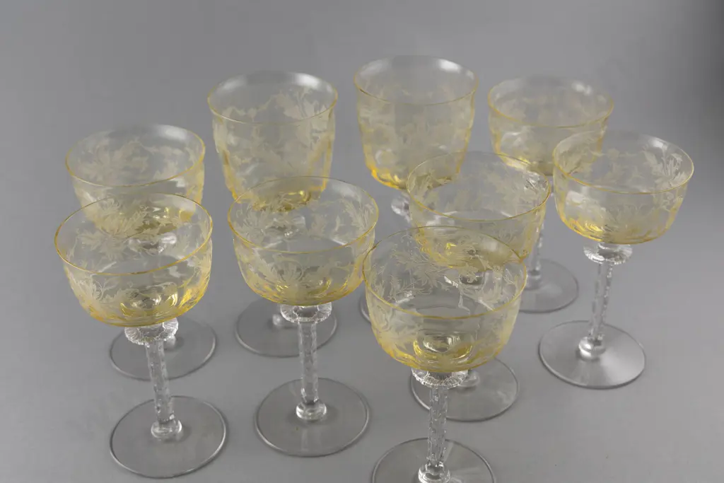Eight Early C20th Polish Goblets Image 1++