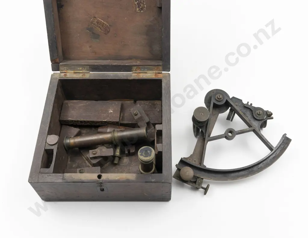 Small Late C19th French Sextant (No 90) By E Lorieux Paris Image 1++