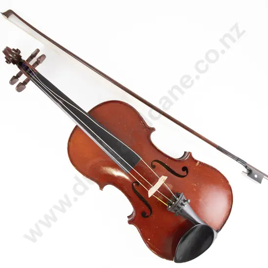 Circa 1900 French 4/4 Violin By The Thibouville-Lamy Firm Mirecourt France