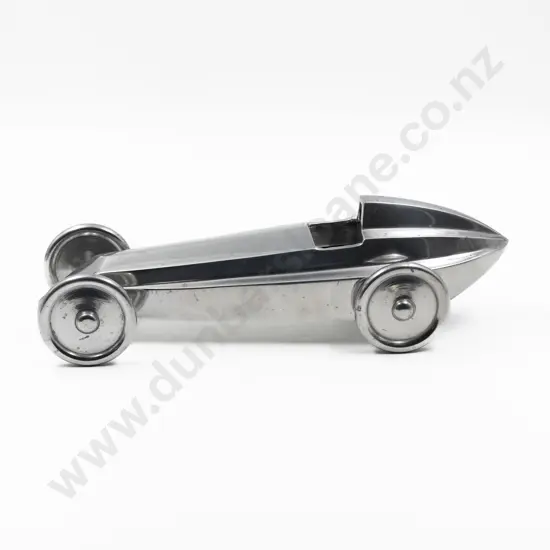 Modern Alloy Model Of A 1930s Open Wheel Racing Car