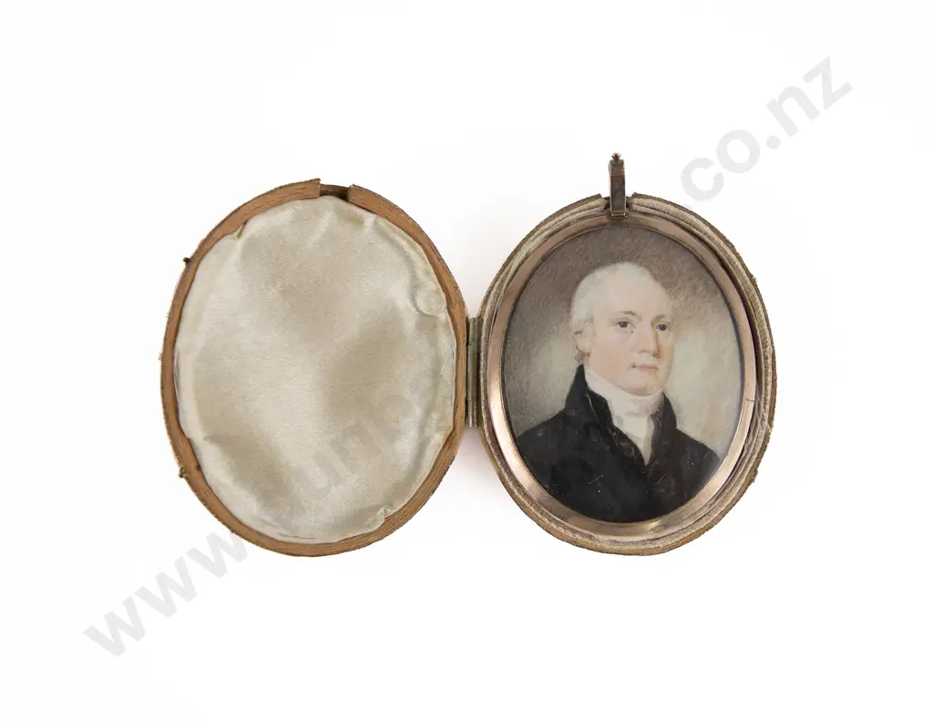 Early C19th Gentleman Portrait Miniature Image 1++