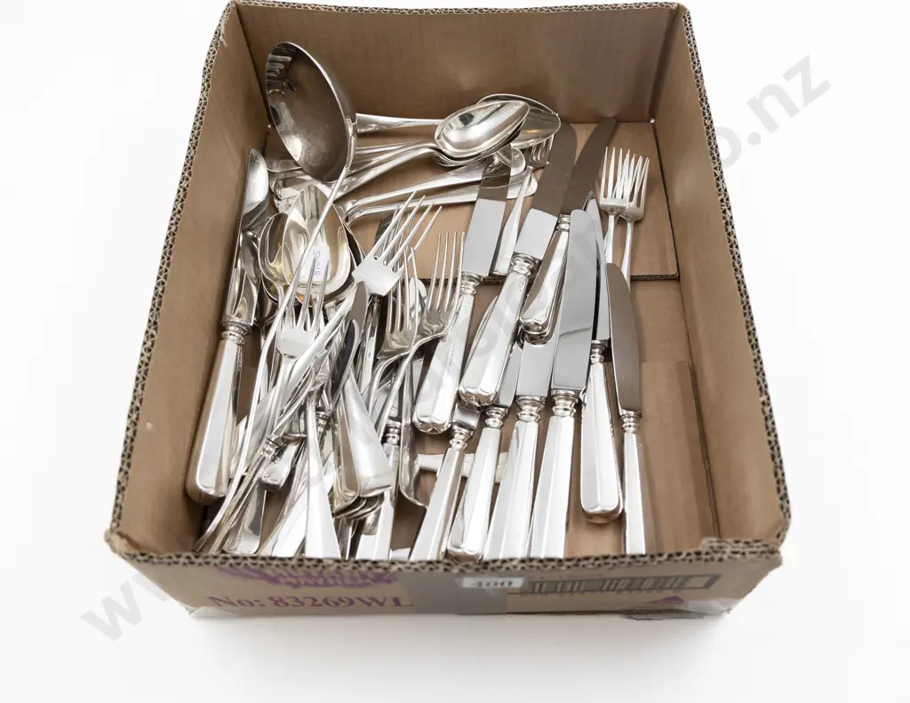 Dutch Silver 48 Piece Cutlery Set With S/P Soup Ladle Image 1++