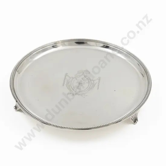 Cased Geo V S/S Card Tray