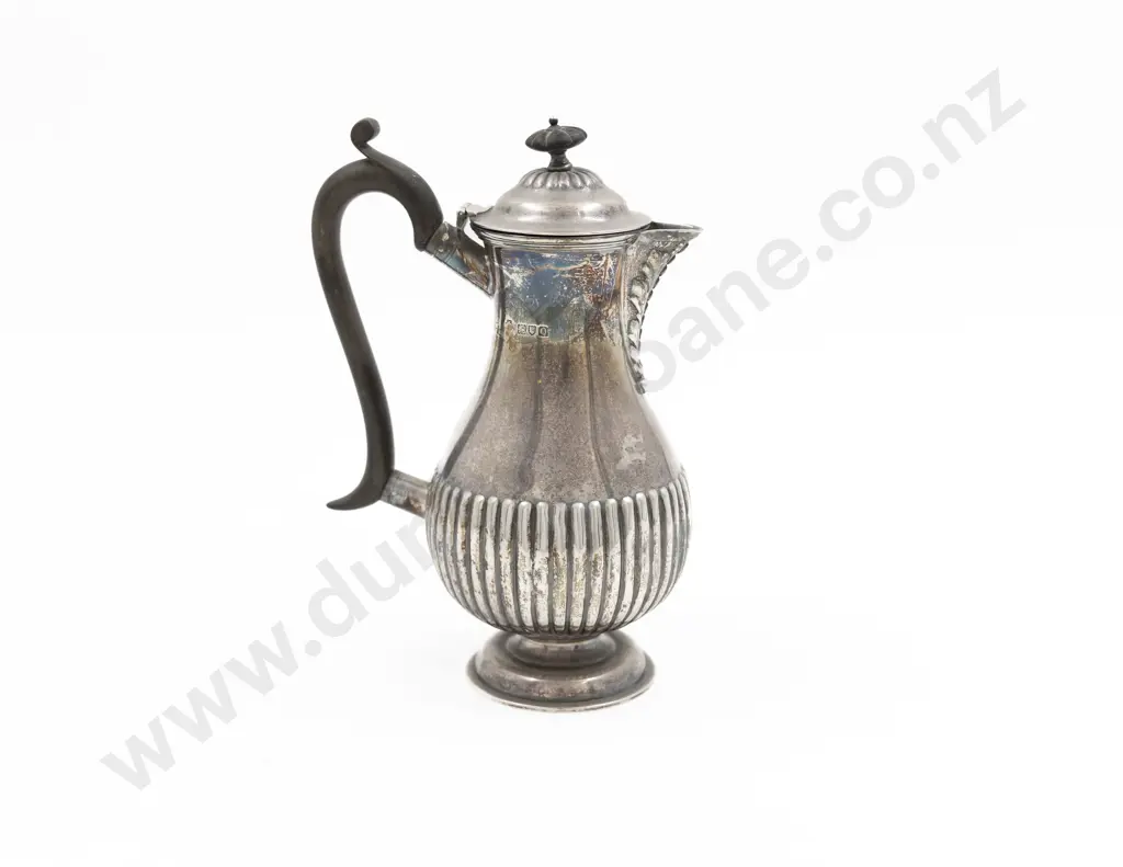 Edw VII S/S Hot Water Jug Image 1++