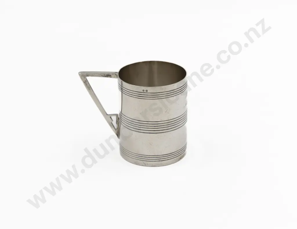 Vict S/S Christening Mug Image 1++