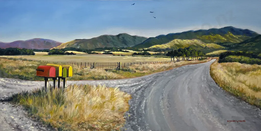 Speyer - Landscape - Acrylic on Canvas Image 1++