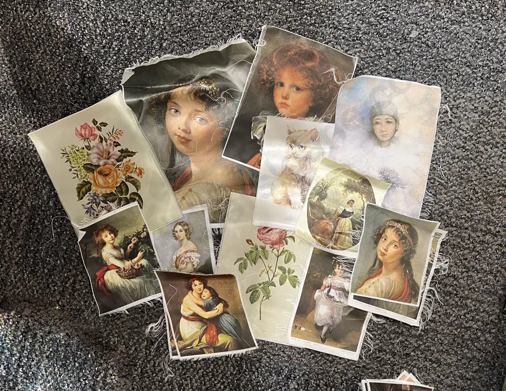Box of Assorted Loose and Framed Works Image 1++