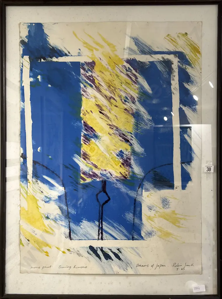 Robin Smith - Dreams of Japan - Monoprint Image 1++