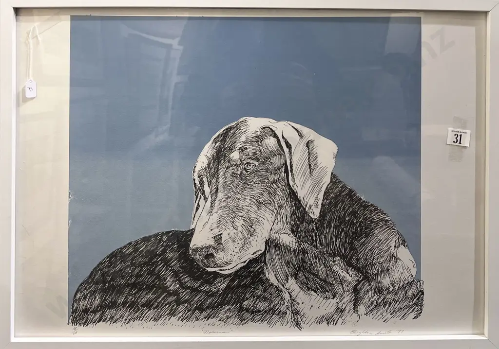 Leighton Smith - Doberman - Ltd Ed Print Image 1++