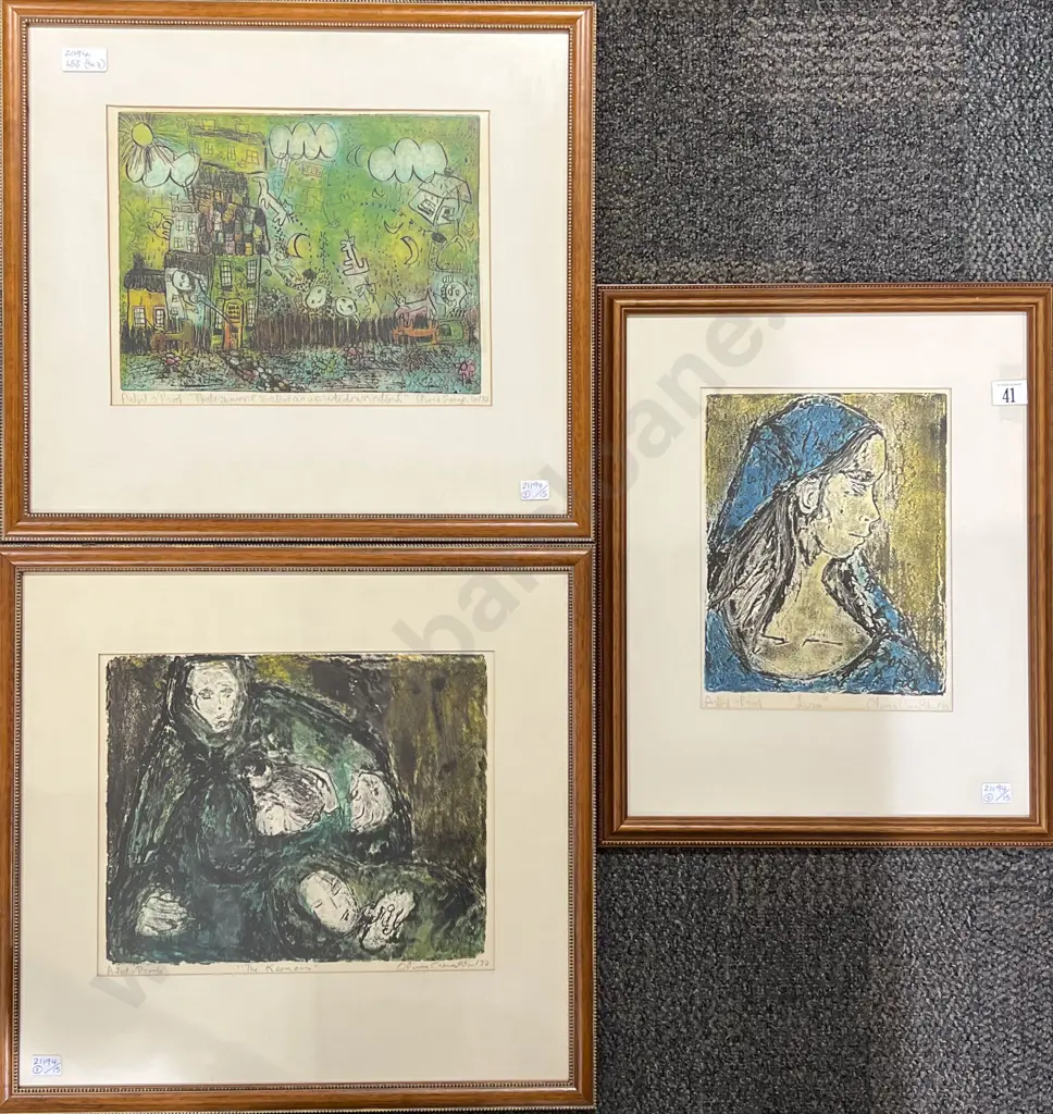Three Olivia Creighton Artist Proofs Image 1++