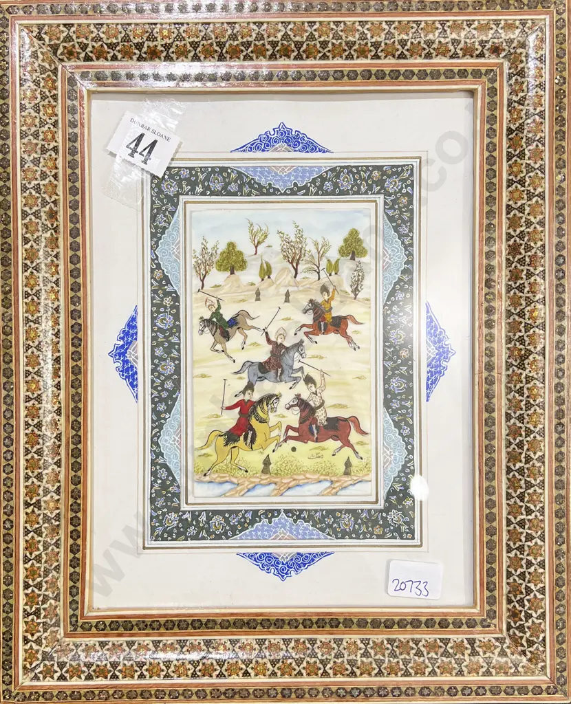 Small Moghul Work on Ivory Image 1++