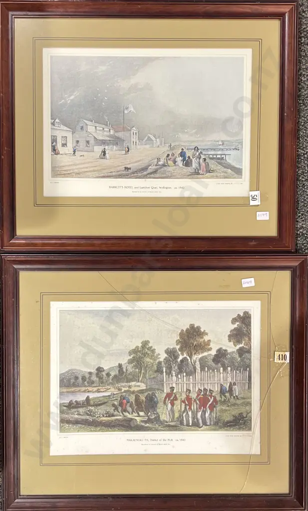 Two Framed Avon Prints Image 1++