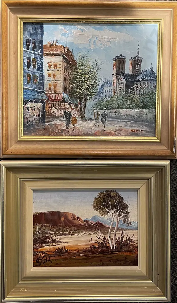 Two Small Framed Oils Image 1++