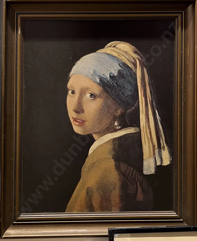Vermeer - Girl with the Pearl Earring - Framed Print Image 1++