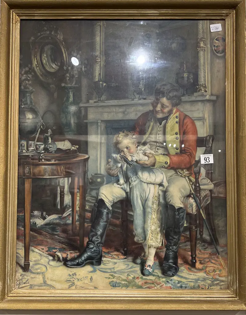 Framed Pears Print Image 1++