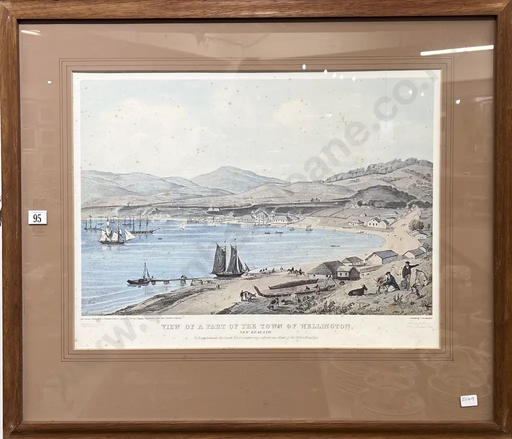 Two Framed Historical Prints Image 1++