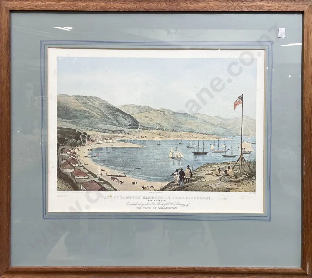 Two Framed Historical Prints Image 1++