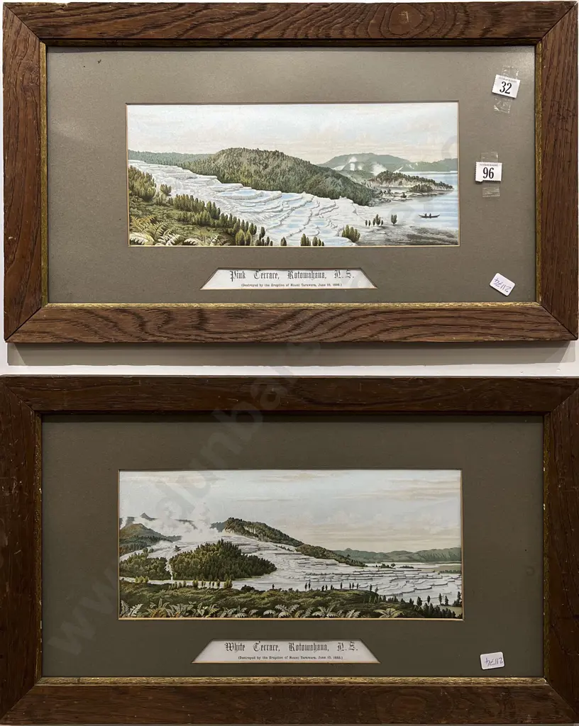 Two Framed Historical Prints Image 1++