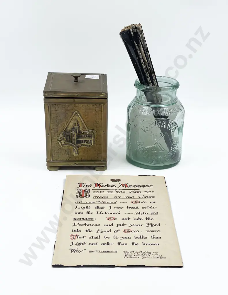 Brass Tea Caddy Image 1++