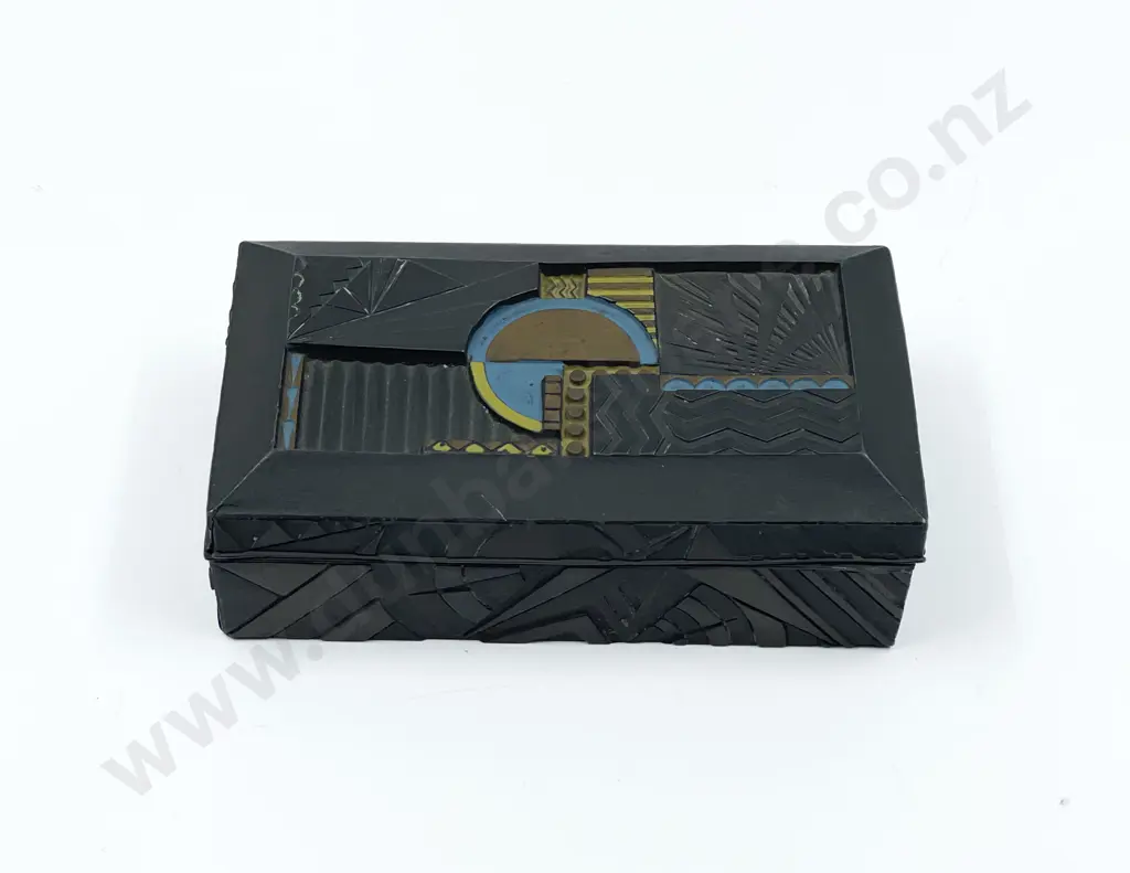 Art Deco Metal Box Image 1++