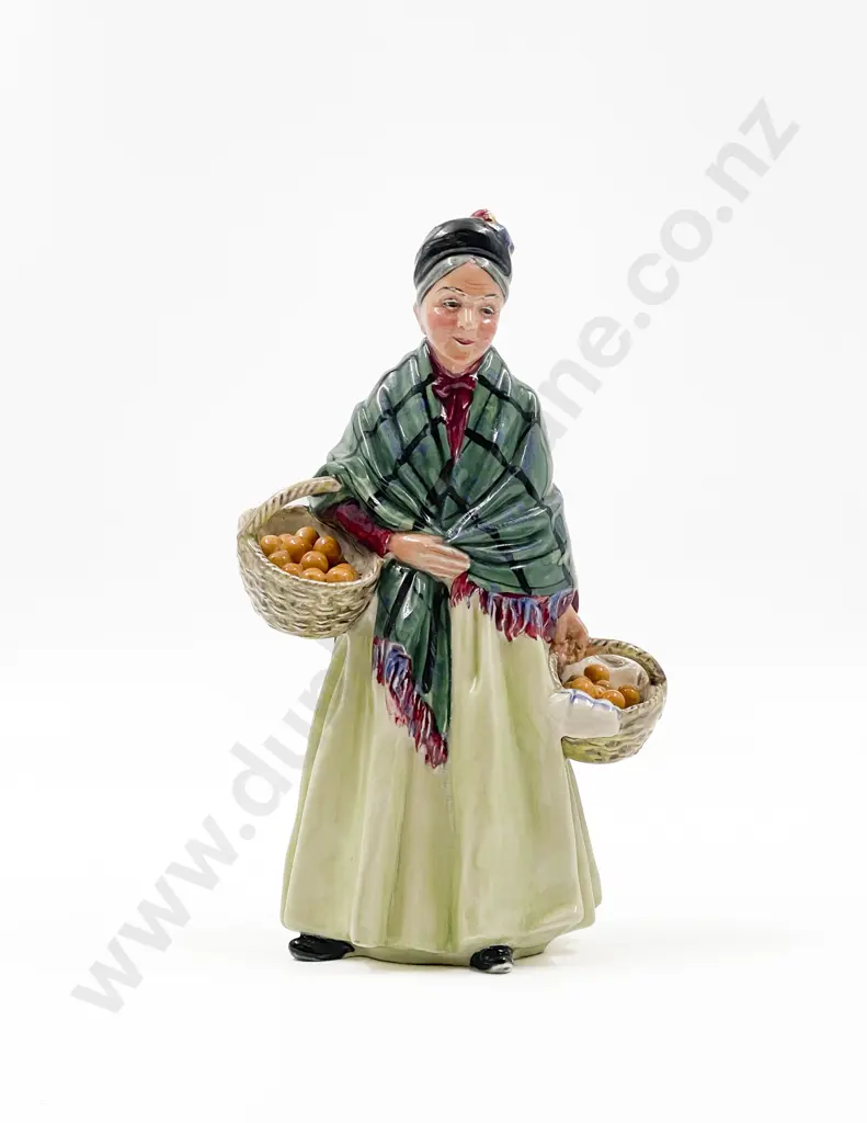 Royal Dolton Figure "The Orange Lady" Image 1++