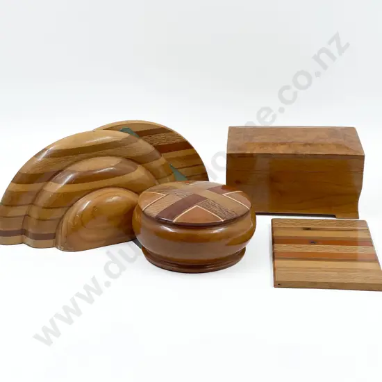 Pair of Native Timber Bookends