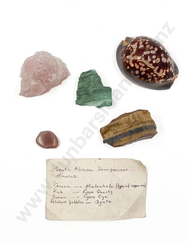 Small Quantity of Geological Samples Including Rose Quartz etc Image 1++