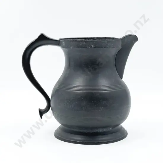 Pewter Half Gallon Measure by Abel Grove