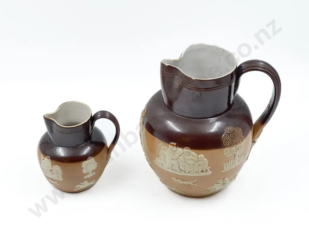 Two Royal Doulton Stoneware Jugs Image 1++