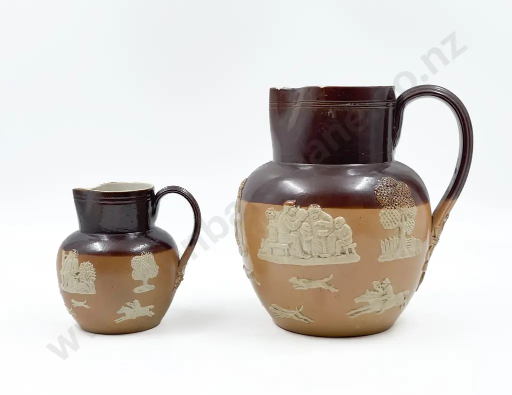 Two Royal Doulton Stoneware Jugs Image 1++