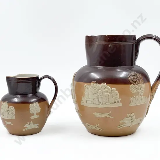 Two Royal Doulton Stoneware Jugs