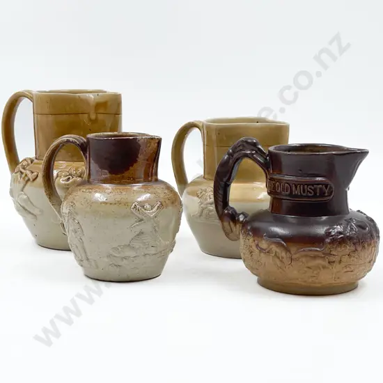 Four Stoneware Jugs