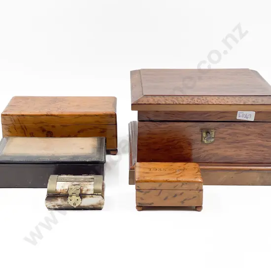 Five Assorted Boxes
