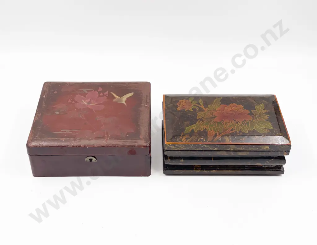 Two Lacquer Boxes Image 1++