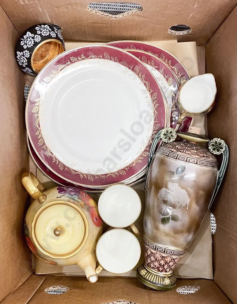 Box of Assorted Fancy China Image 1++