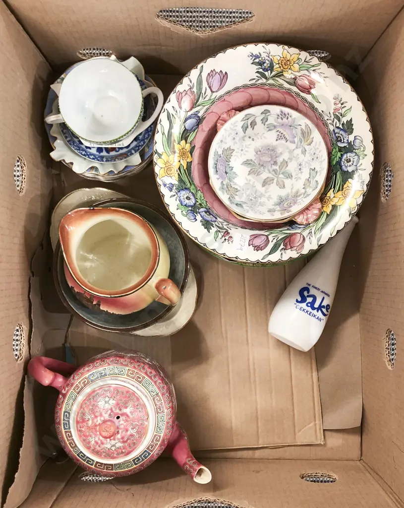 Box Quantity of Assorted China and Maling Image 1++