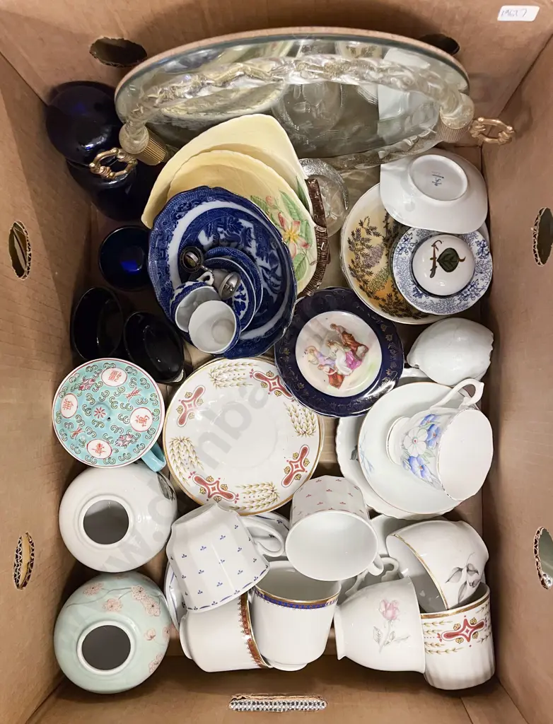 Three Boxes of Assorted Fancy China Image 1++