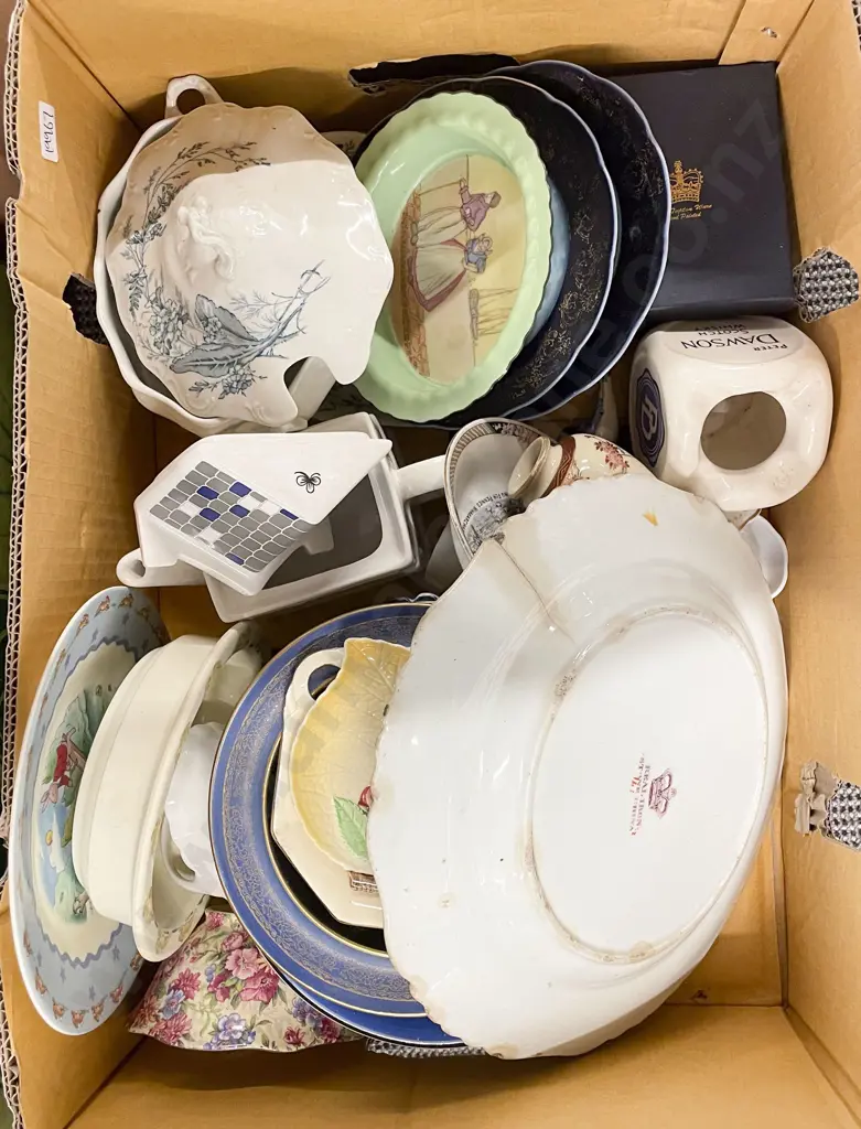 Three Boxes of Assorted Fancy China Image 1++