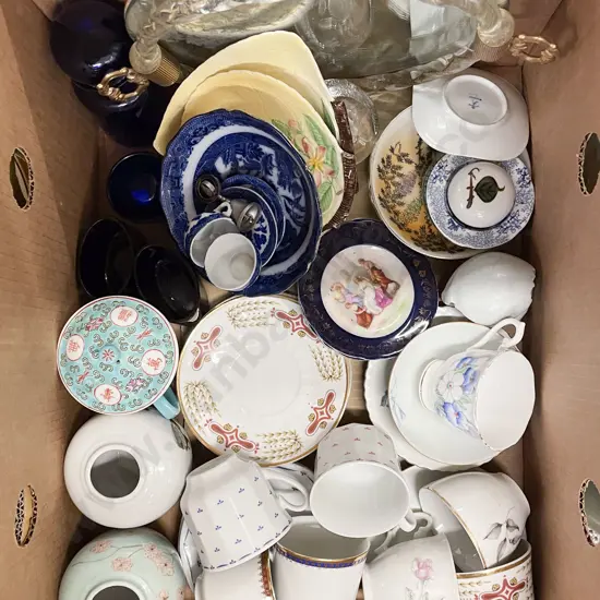 Three Boxes of Assorted Fancy China