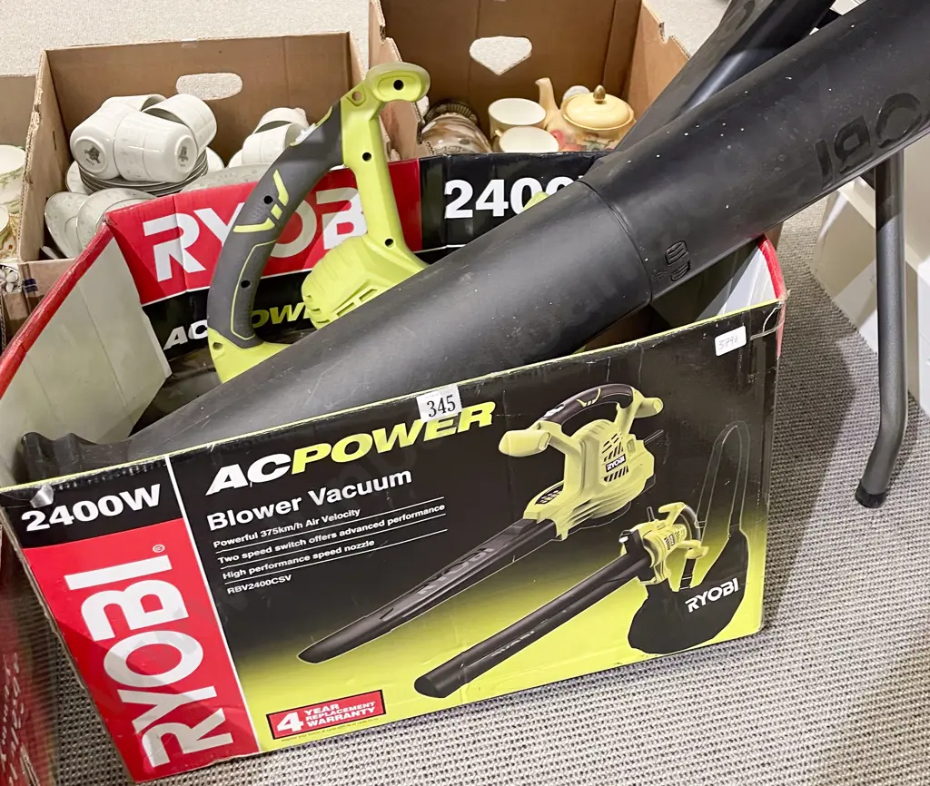 Boxed Ryobi Blower Vacuum Image 1++