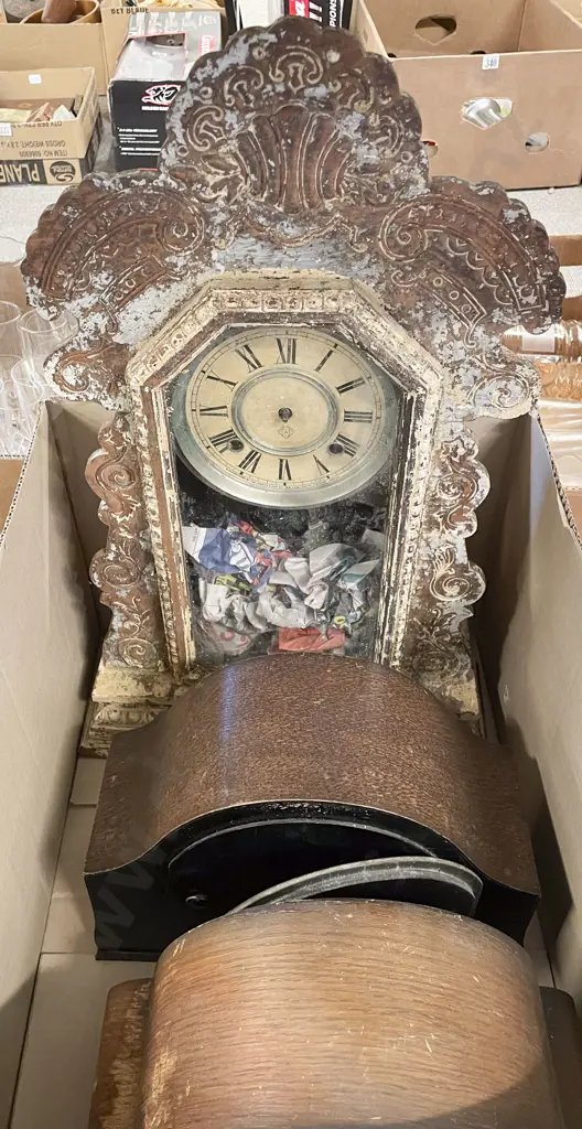 Three Assorted Mantle Clocks Image 1++