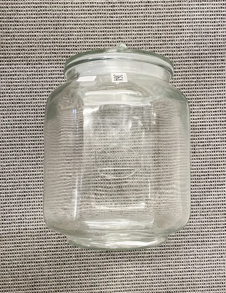 Large Glass Lolly Jar Image 1++