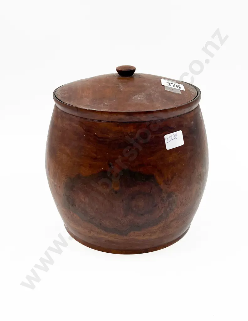 Turned Wood Jar Image 1++