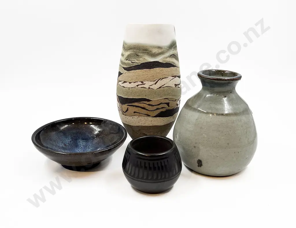 Four Pieces of Assorted Pottery Image 1++