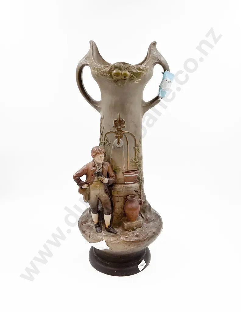 Johann Maresch Vintage Austrian Figural Vase Image 1++