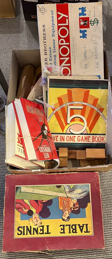 Box Quantity of Assorted Vintage Toys and Books etc Image 1++